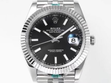 Black 126334 ROLEX Date Just 41MM